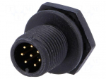 Socket | M12 | PIN: 8 | male | A code-DeviceNet / CANopen | soldering
