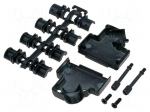 Enclosure: for D-Sub connectors | D-Sub 15pin,D-Sub HD 26pin