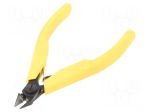 Pliers | side,cutting | ESD | blackened tool | 110mm | with side face