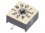 Encoding switch | DEC/BCD | Pos: 10 | SMD | Rcont max: 100m&Omega; | P60