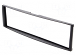 Radio frame | Renault | 1 DIN | black