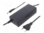 Power supply: switching | 12VDC | 5A | Out: 5,5/2,5 | 60W | 90&divide;264VAC