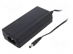 Power supply: switching | 12VDC | 5A | Out: 5,5/2,5 | 60W | 90&divide;264VAC