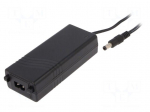 Power supply: switching | 48VDC | 1A | Out: 5,5/2,5 | 48W | 80&divide;264VAC