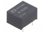 Converter: DC/DC | 1W | Uin: 12VDC | Uout: 3.3VDC | Iout: 300mA | DIP | THT