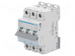 Circuit breaker | 230/400VAC | Inom: 6A | Poles: 3 | Charact: B | 10kA