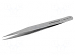 Tweezers | 130mm | Blade tip shape: sharp | non-magnetic