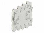 Circuit breaker | Urated: 24VDC | Uoper: 18&divide;30VDC | 1A | Poles: 1 | IP20