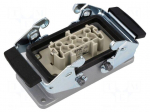 Connector: HDC | socket | female | EPIC KIT | PIN: 10 | 16A | 500V | 10+PE