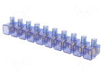Connector: terminal block | power supply | 450V | end connector