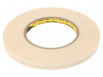 Tape: heat transfer | W: 9mm | L: 40m | Thk: 0.2mm | 1.5W/mK | acrylic