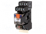 Relay: interface | 4PDT | Ucoil: 24VDC | 6A | 6A/250VAC | 6A/30VDC | PT