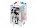 Relay: electromagnetic | DPDT | Ucoil: 24VDC | Icontacts max: 24A