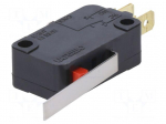 Microswitch SNAP ACTION | 0.1A/125VAC | with lever | SPDT | ON-(ON)