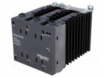 Relay: solid state | 25A | Uswitch: 48&divide;600VAC | 3-phase | Zelio Relay