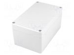 Enclosure: multipurpose | X: 100mm | Y: 160mm | Z: 81mm | aluminium | IP67