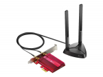 TP-LINK | AX3000 Wi-Fi 6 Bluetooth 5.0 PCIe Adapter | TX3000E | 2.4GHz/5GHz | Antenna type 2xHigh-Gain External Antennas | 574+2402 Mbit/s