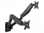 Holder | 9kg | 17&divide;32" | Arm len: 450mm | Standard: 75x75mm,100x100mm