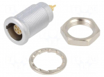 Connector: circular | 00 | socket | female | PIN: 6 | soldering | 1.5A