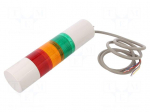 Signalling column | red/amber/green | LED | 24VDC | IP65 | LR | ABS