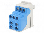 Splice terminal: distribution block | 101A | 1kV | screw terminal