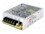 Power supply: switching | for building in,modular | 60W | 5VDC | 12A