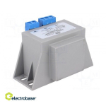 Trafo: kapseldatud | 12VA | 230VAC | 24V | 0,5A | 0,45 kg
