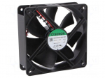 Fan: DC | axial | 24VDC | 120x120x38mm | 158m3/h | 37dBA | ball | 4.57mmH2O
