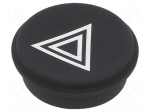 Button | round | &Oslash;21mm | black | 09