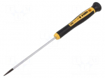 Screwdriver: precision | slot | 3x0.5mm | Blade length: 100mm