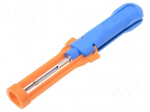 Tool: for removal | terminals | HD 20 | 24AWG&divide;20AWG | 105.5mm
