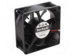 Fan: DC | axial | 24VDC | 92x92x38mm | 152.4m3/h | 43dBA | ball | 4000rpm