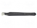 Tweezers | Blade tip shape: for cutting | Tweezers len: 115mm | ESD