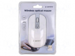 Mouse | white,silver | USB A | wireless,optical | DPI change button