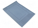 Soldering mat | ESD | 297x210mm | silicone | 480&deg;C