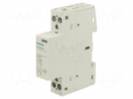 Contactor: 2-pole installation | 20A | 230VAC | NO x2