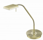 TRIO-Lighting Bergamo LED table lamp matt brass gaismeklis