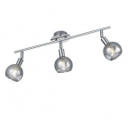 Trio Brest spotlight 3-pc E14 chrome gaismeklis R80593006 4017807434194