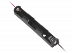 Patareisid, akusid ja laadijaid // Connectors and accessories // Koszyk na baterie 2xAAA podłużny
