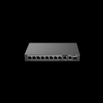 RG-ES210GS-P ~ Gigabit pārvaldāms PoE switch komutators 8GE(PoE)+1GE(Uplink)+1GE (Combo/SFP) 120W