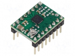 Stepper motor controller | DRV8434 | 1.2A | Uin mot: 4.5&divide;48V | green
