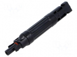Coupler | straight | 10A | Des: fuse x1