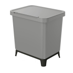 Uued tooted // Kosz na śmieci SYSTEMA 2x10L - smooth gray