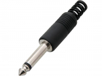 &Uuml;hendused // Different Audio, Video, Data connection plug and sockets // 1277#                Wtyk jack 6,3 mono plastikowy hq