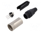 Connector: XLR | plug | male | audio video | XX | 7.5A | PIN: 6 | straight