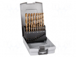 Drill set | for metal | high speed steel cobalt HSS-Co | steel