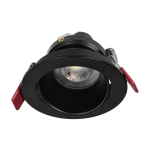 Uued tooted // FONDI RC ramka dekoracyjna oprawy punktowej, MR16/GU10 max. 50W, okrągła, stała, aluminiowa, czarna