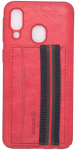 Back panel cover Evelatus Samsung A40 Cubit Plastic Red