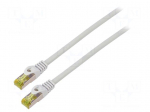 Patch cord | S/FTP | Cat: 6a | RJ45 plug,both sides | stranded | Cu | 10m