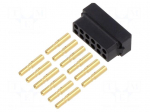 Connector: wire-wire/PCB | plug | female | PIN: 12 | Datamate L-Tek | 3A